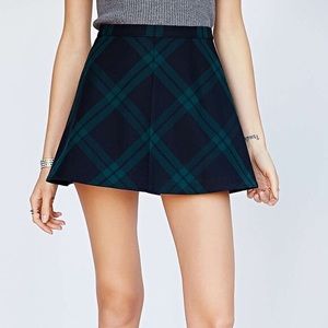Urban Outfitters + Silence & Noise Plaid Skirt